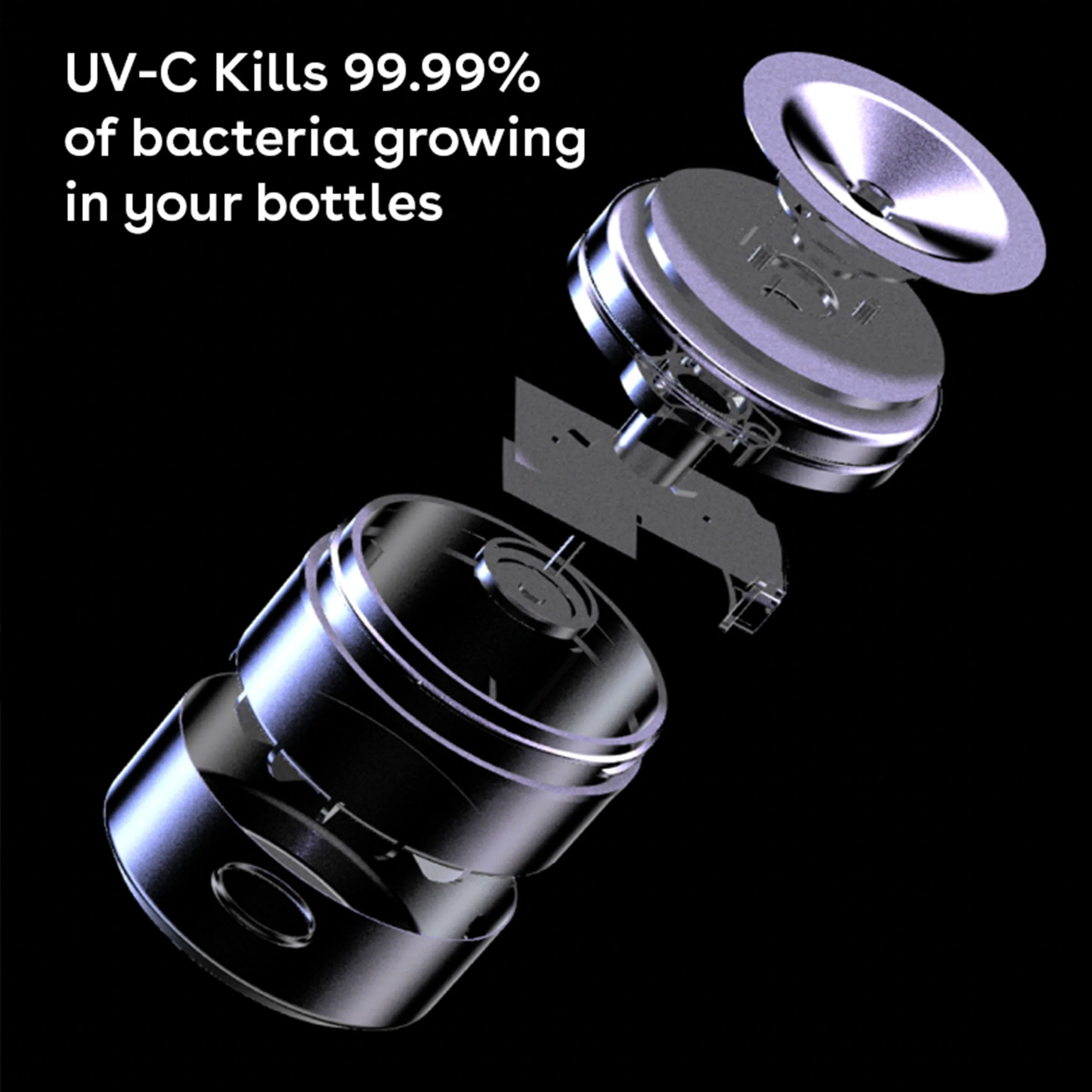 Luma: UV Light Water Bottle - Image 4